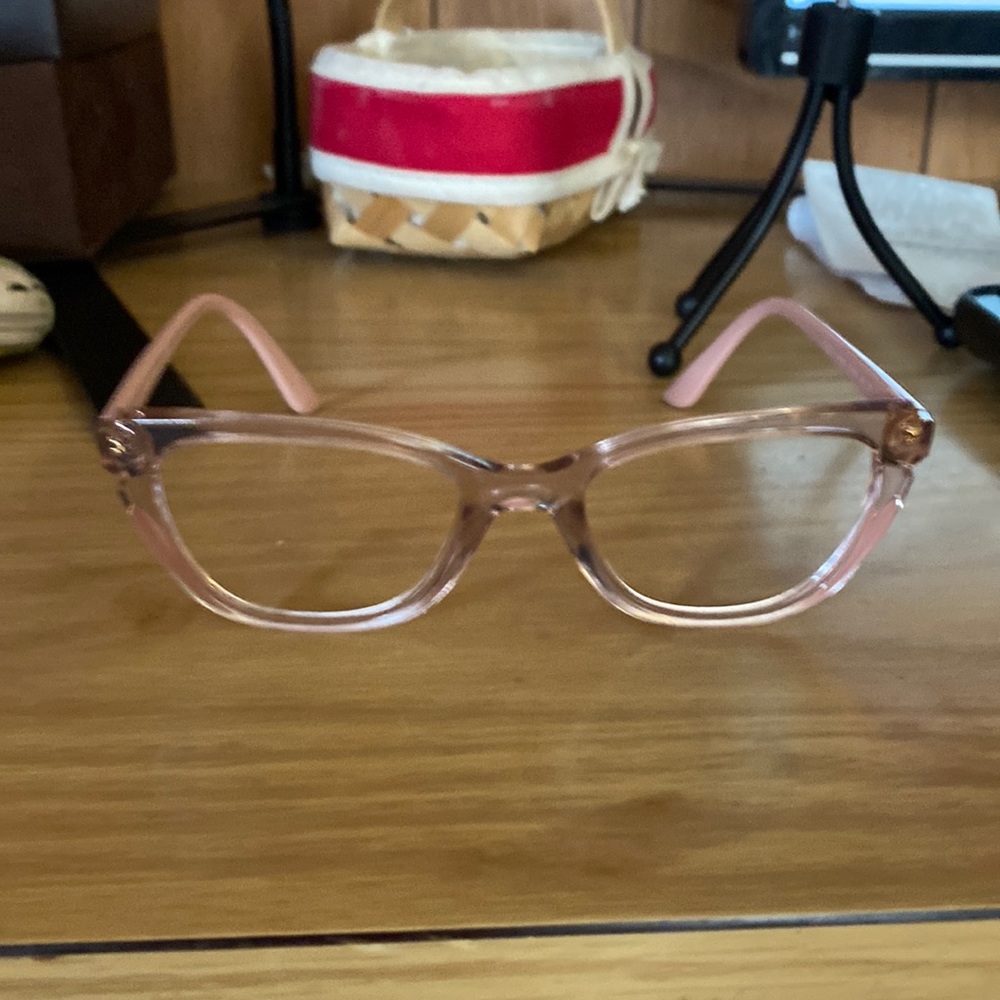 Pink Vogue Glasses without the frames